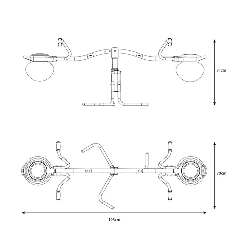 TP Spiro Hop Seesaw - Bounce & Spin (UK Mainland Only), Learning SPACE