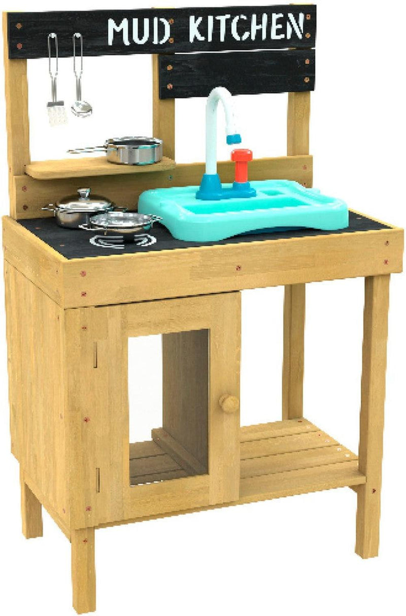 TP Splash & Play Early Fun Wooden Mud Kitchen, Learning SPACE