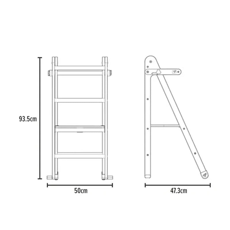 TP Step up Wooden Folding Helper Tower, Learning SPACE