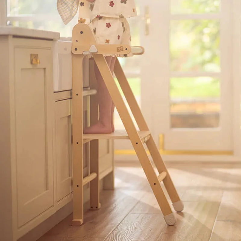 TP Step up Wooden Folding Helper Tower, Learning SPACE