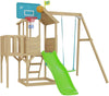 TP Treehouse Wooden Playhouse-Outdoor Climbing Frames, Outdoor Slides, Outdoor Swings, Play Houses, Playground Equipment, Playhouses, TP Toys-Learning SPACE