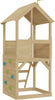 TP Treehouse Wooden Playhouse-Outdoor Climbing Frames, Outdoor Slides, Outdoor Swings, Play Houses, Playground Equipment, Playhouses, TP Toys-Learning SPACE