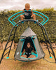 TP UFO Den & Climbing Frame (Only Available for delivery UK Mainland)-Dropship,Outdoor Climbing Frames,Outdoor Dens,Outdoor Swings,Play Dens,Playground Equipment,Seasons,Sensory Climbing Equipment,Sensory Dens,Stock,Summer,TP Toys-Learning SPACE