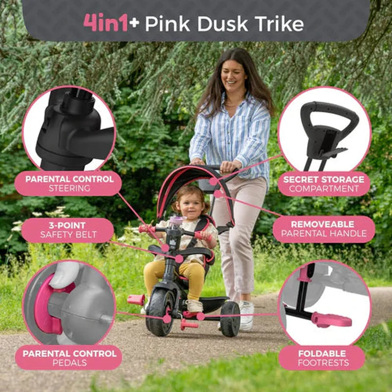 TP Zoomee 4 In 1 Deluxe Trike (UK Mainland Only), Learning SPACE