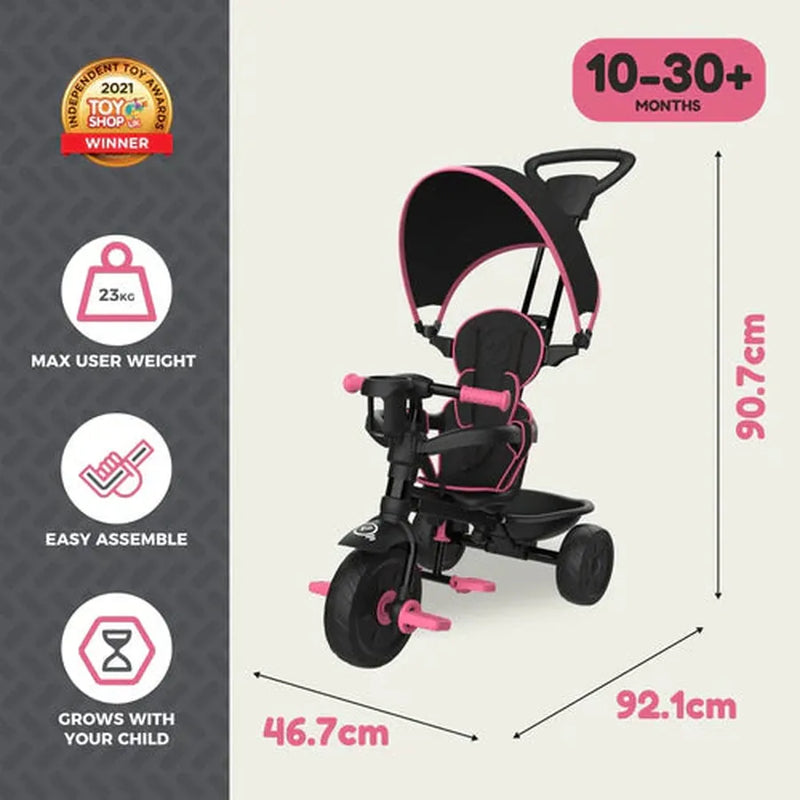 TP Zoomee 4 In 1 Deluxe Trike (UK Mainland Only), Learning SPACE