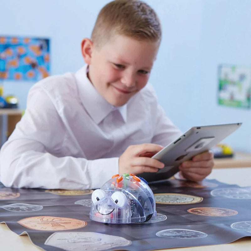 TTS Blue-Bot® Bluetooth Programmable Floor Robot, Learning SPACE