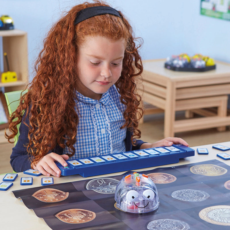 TTS Blue-Bot® Bluetooth Programmable Floor Robot, Learning SPACE