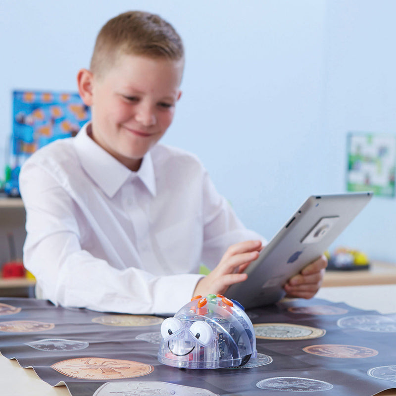 TTS Blue-Bot® Bluetooth Programmable Floor Robot, Learning SPACE