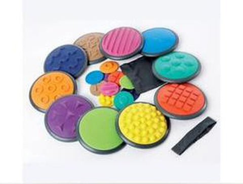 Tactile Discs - 10 Large/10 Small-Arts & Crafts-Additional Need,Blind & Visually Impaired,Gonge,Seasons,Summer,Tactile Toys & Books-Learning SPACE
