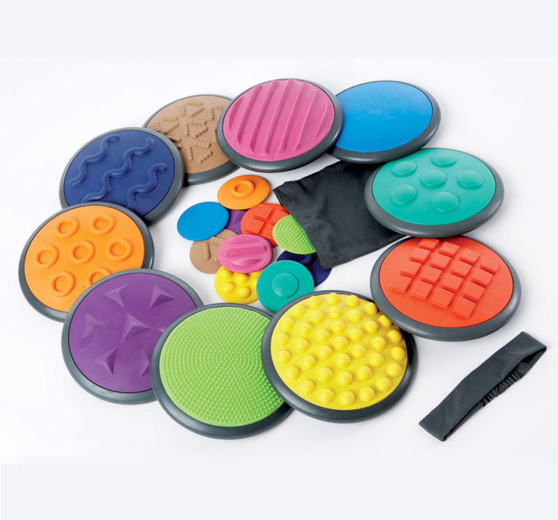 Tactile Discs - 10 Large/10 Small, Arts & Crafts Learning SPACE