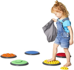 Tactile Discs - Set 1 (5 Large / 5 Small), Learning SPACE