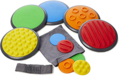Tactile Discs - Set 1 (5 Large / 5 Small), Learning SPACE