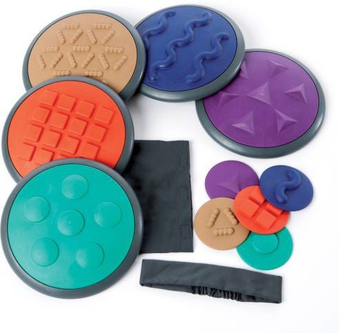 Tactile Discs - Set 2 - 5 Large/5 Small, Arts & Crafts Learning SPACE