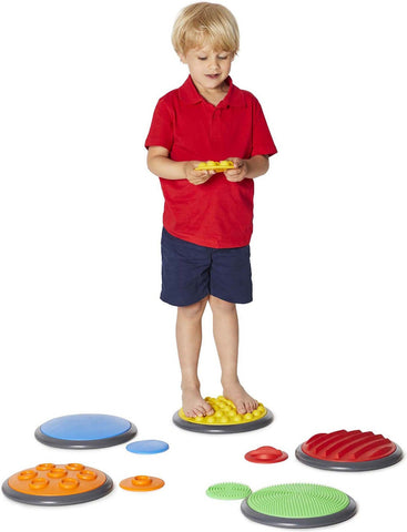 Tactile Discs - Set 2 - 5 Large/5 Small-Arts & Crafts-Active Games,Additional Need,AllSensory,Blind & Visually Impaired,Dropship,Early Years Sensory Play,Games & Toys,Gonge,Primary Games & Toys,Seasons,Stock,Summer,Tactile Toys & Books-Learning SPACE