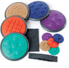 Tactile Discs - Set 2 - 5 Large/5 Small-Arts & Crafts-Active Games, Additional Need, AllSensory, Blind & Visually Impaired, Early Years Sensory Play, Games & Toys, Gonge, Primary Games & Toys, Seasons, Stock, Summer, Tactile Toys & Books-Learning SPACE