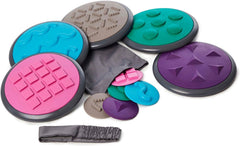 Tactile Discs - Set 2 - 5 Large/5 Small-Arts & Crafts-Active Games,Additional Need,AllSensory,Blind & Visually Impaired,Dropship,Early Years Sensory Play,Games & Toys,Gonge,Primary Games & Toys,Seasons,Stock,Summer,Tactile Toys & Books-Learning SPACE