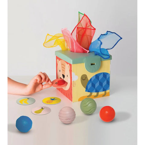 Taf Toys Magic Tissue Box - Fine Motor-Baby & Toddler Gifts,Baby Sensory Toys,Baby Toys,Calming & Anxiety,excell2,Fine Motor Skills,Games & Toys,Halilit Toys,Sensory Seeking,Visual Sensory Toys-Learning SPACE