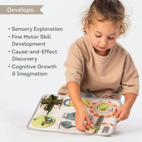 Taf Toys Snap 'n Learn Board, Activity Toys Learning SPACE