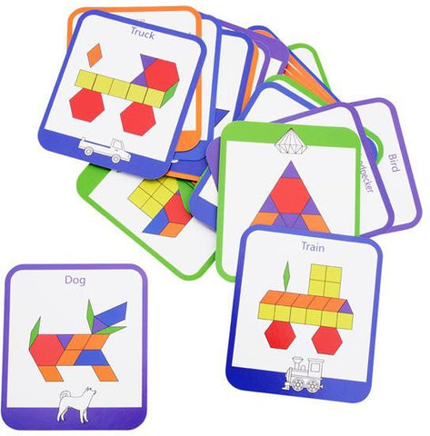 Tangram Activity Set-Baby Maths,Clever Kidz,Early years Games & Toys,Early Years Maths,Games & Toys,Gifts For 3-5 Years Old,Maths,Primary Games & Toys,Shape & Space & Measure,Stock-Learning SPACE