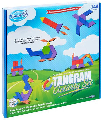 Tangram Activity Set-Baby Maths,Clever Kidz,Early years Games & Toys,Early Years Maths,Games & Toys,Gifts For 3-5 Years Old,Maths,Primary Games & Toys,Shape & Space & Measure,Stock-Learning SPACE