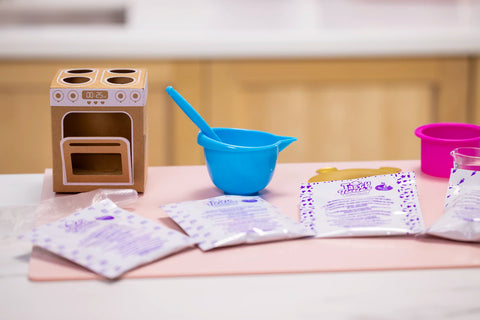 Tasty Tinies Bake Shop Baking Cake Mix Kits-Tasty Tinies,Vivid Goliath-Learning SPACE