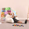Teddy Bear Fleece Reading Pillow, Learning SPACE