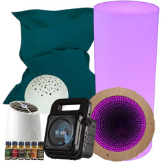 Teenage Sensory Room Starter Pack-Sensory toy-AllSensory, Black-Out Dens, Den Accessories, Helps With, Learning SPACE, Portable Sensory Rooms, Ready Made Sensory Rooms, Sensory Boxes, Sensory Dens, Sensory Processing Disorder, Sensory Seeking, Sensory Smell Equipment, Sensory Smells-Learning SPACE