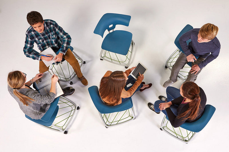 Teenager+ Ruckus Stack Chair With Storage Rack, Learning SPACE