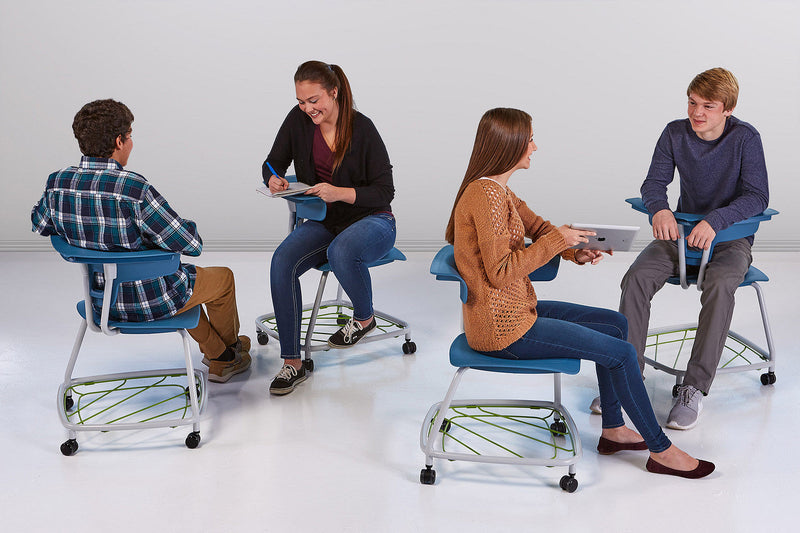 Teenager+ Ruckus Stack Chair With Storage Rack, Learning SPACE