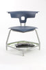 Teenager+ Ruckus Stack Chair With Storage Rack, Nordic Chrome Learning SPACE