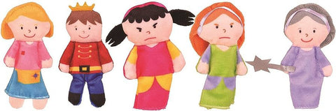 Tellatale Cinderella Hand Puppet With Finger Puppets-Calming & Anxiety,communication,Fiesta Crafts,Gifts For 2-3 Years Old,Gifts For 3-5 Years Old,Helps With,Imaginative Play,Neuro Diversity,Primary Literacy,Puppets & Theatres & Story Sets,Stock-Learning SPACE