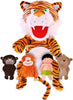 Tellatale Jungle Book Hand Puppet Set with Finger Puppets-Calming & Anxiety,communication,Fiesta Crafts,Gifts for 5-7 Years Old,Helps With,Imaginative Play,Neuro Diversity,Primary Books & Posters,Primary Literacy,Puppets & Theatres & Story Sets,Stock-Learning SPACE