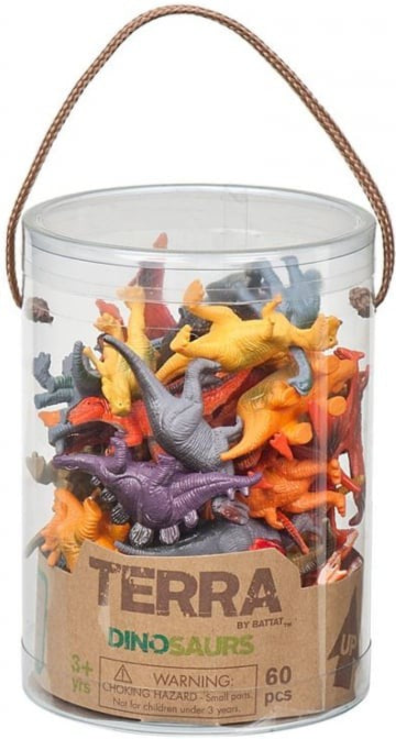 Terra Miniature Dinosaurs in a Tube, Learning SPACE