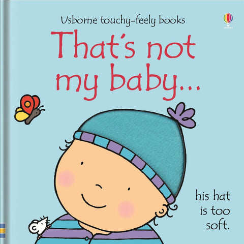 That's not my Baby (boy)… Book-AllSensory,Baby Books & Posters,Helps With,Sensory Seeking,Stock,Tactile Toys & Books,Usborne Books-Learning SPACE