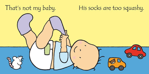 That's not my Baby (boy)… Book-AllSensory,Baby Books & Posters,Helps With,Sensory Seeking,Stock,Tactile Toys & Books,Usborne Books-Learning SPACE