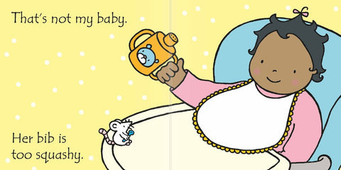 That's not my Baby (girl)… Book-AllSensory, Baby Books & Posters, Helps With, Sensory Seeking, Stock, Tactile Toys & Books, Usborne Books-Learning SPACE