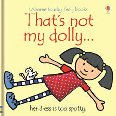 That's not my Dolly… Book-AllSensory,Baby Books & Posters,Dolls & Doll Houses,Helps With,Imaginative Play,Sensory Seeking,Stock,Tactile Toys & Books,Usborne Books-Learning SPACE