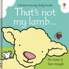 Thats not my Lamb... Book-AllSensory,Baby Books & Posters,Calming & Anxiety,Early Years Books & Posters,Gifts for 0-3 Months,Helps With,Sensory Seeking,Stock,Tactile Toys & Books,Usborne Books-Learning SPACE