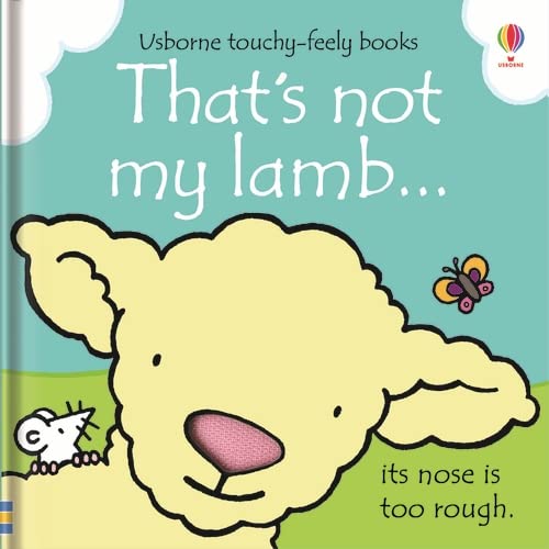 Thats not my Lamb... Book-AllSensory,Baby Books & Posters,Calming & Anxiety,Early Years Books & Posters,Gifts for 0-3 Months,Helps With,Sensory Seeking,Stock,Tactile Toys & Books,Usborne Books-Learning SPACE
