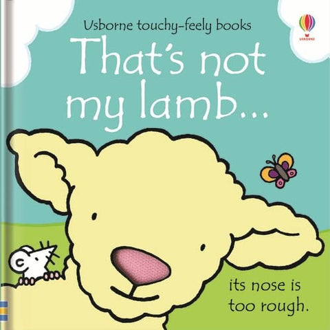 Thats not my Lamb... Book-AllSensory,Baby Books & Posters,Calming & Anxiety,Early Years Books & Posters,Gifts for 0-3 Months,Helps With,Sensory Seeking,Stock,Tactile Toys & Books,Usborne Books-Learning SPACE