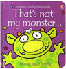 Thats not my Monster... Book-AllSensory,Baby Books & Posters,Calming & Anxiety,Early Years Literacy,Helps With,Sensory Seeking,Stock,Tactile Toys & Books,Usborne Books-Learning SPACE