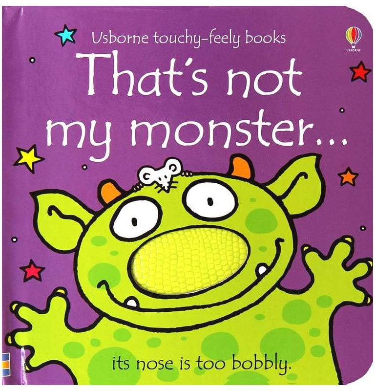 Thats not my Monster... Book-AllSensory,Baby Books & Posters,Calming & Anxiety,Early Years Literacy,Helps With,Sensory Seeking,Stock,Tactile Toys & Books,Usborne Books-Learning SPACE