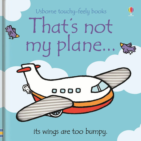 Thats not my Plane... Book-AllSensory,Baby Books & Posters,Calming & Anxiety,Cars & Transport,Early Years Literacy,Games & Toys,Helps With,Imaginative Play,Seasons,Sensory Seeking,Stock,Summer,Tactile Toys & Books,Usborne Books-Learning SPACE