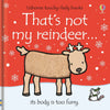 Thats not my Reindeer... Book-AllSensory,Baby Books & Posters,Calming & Anxiety,Christmas,Christmas 2025,Helps With,Seasons,Sensory Seeking,Stock,Stocking Stuffers,Tactile Toys & Books,Usborne Books-Learning SPACE