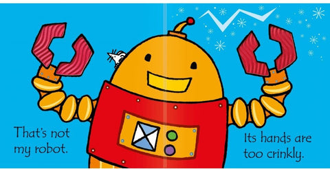 That's not my Robot... Book-Baby Books & Posters,Early Years Literacy,Stock,Tactile Toys & Books,Usborne Books-Learning SPACE
