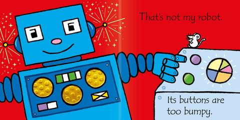That's not my Robot... Book-Baby Books & Posters,Early Years Literacy,Stock,Tactile Toys & Books,Usborne Books-Learning SPACE