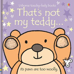 Thats not my Teddy... Book-AllSensory,Baby Books & Posters,Calming & Anxiety,Early Years Literacy,Helps With,Sensory Seeking,Stock,Tactile Toys & Books,Usborne Books-Learning SPACE
