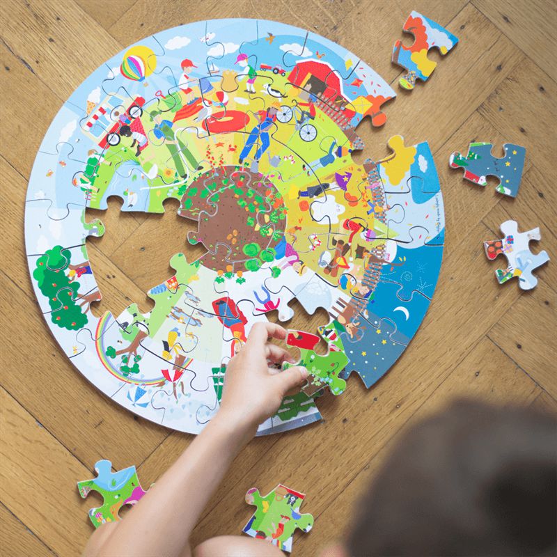 The Four Seasons Circular Floor Puzzle, Learning SPACE