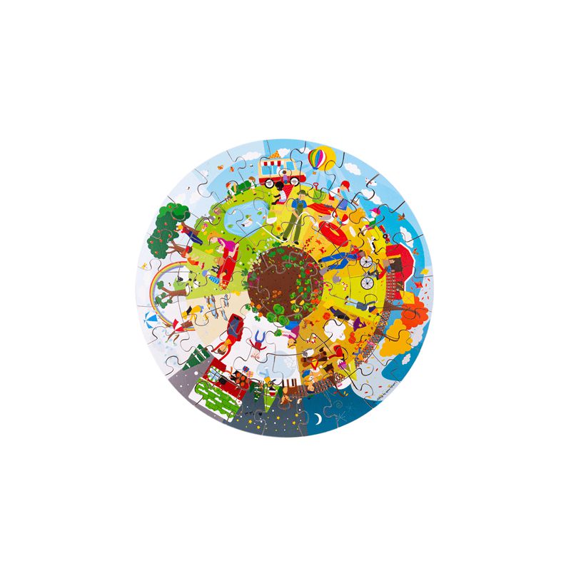 The Four Seasons Circular Floor Puzzle, Learning SPACE