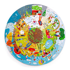 The Four Seasons Circular Floor Puzzle, Learning SPACE